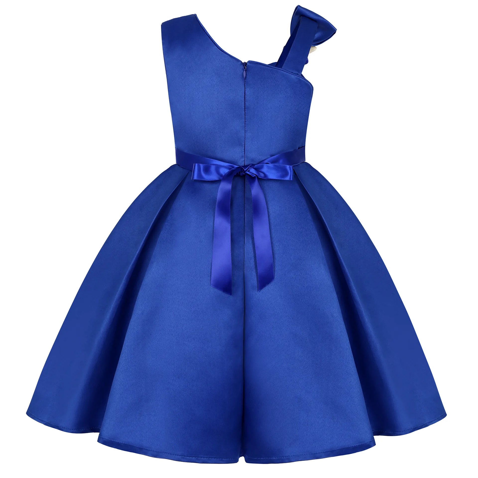 MQTIME  -  Girls Sequined Dresses for Christmas Kids Princess Satin Party Gown Child Birthday Striped Costume 2 to 8 10 Years
