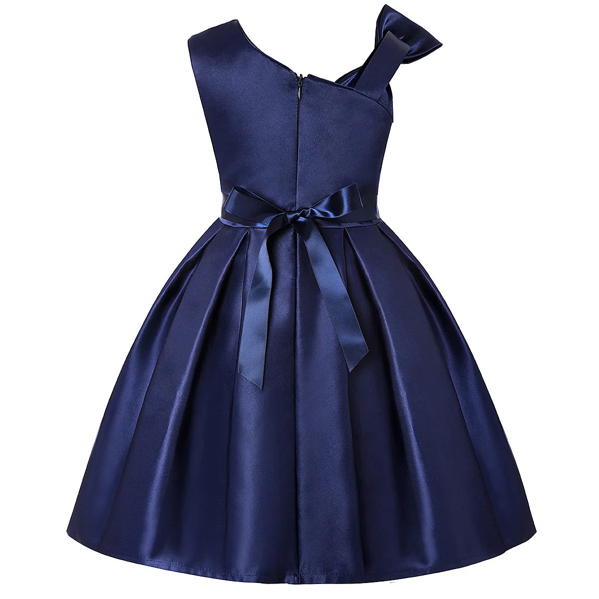 MQTIME  -  Girls Sequined Dresses for Christmas Kids Princess Satin Party Gown Child Birthday Striped Costume 2 to 8 10 Years