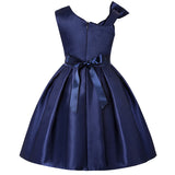 MQTIME  -  Girls Sequined Dresses for Christmas Kids Princess Satin Party Gown Child Birthday Striped Costume 2 to 8 10 Years