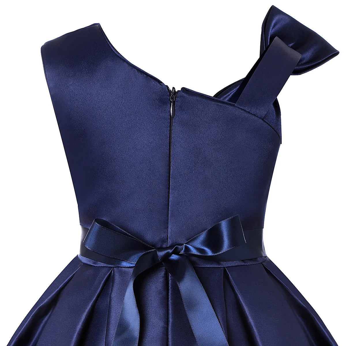 MQTIME  -  Girls Sequined Dresses for Christmas Kids Princess Satin Party Gown Child Birthday Striped Costume 2 to 8 10 Years