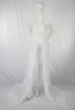 MQTIME  -  White Sexy Maternity Photography Dresses Lace Fancy Pregnancy Shoot Dress Long Women Maxi Maternity Gown For Pregnant Photo Prop