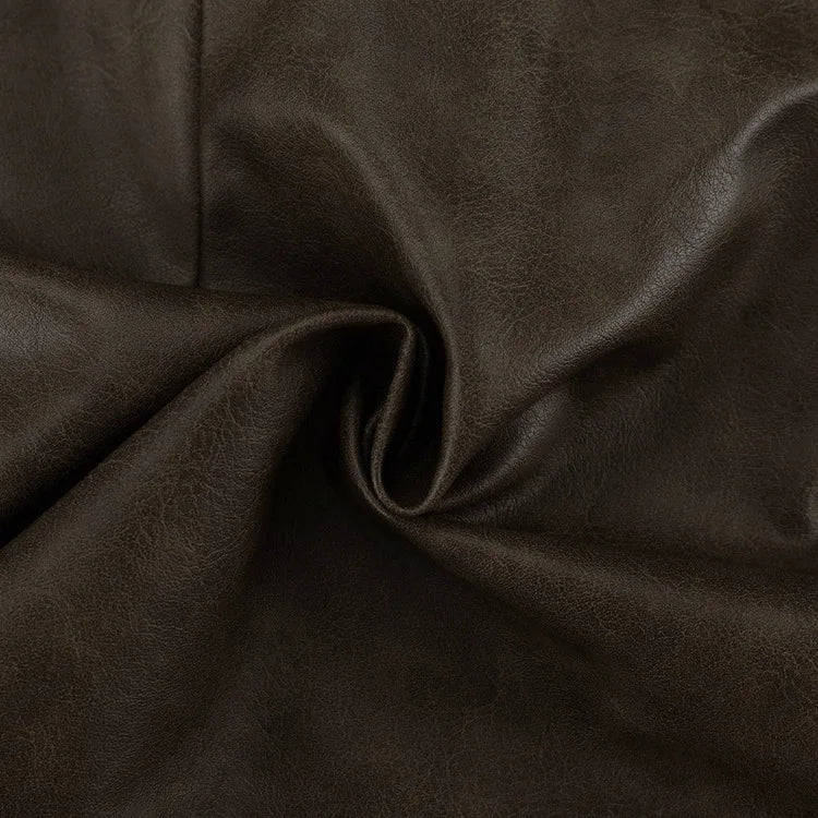 MQTIME  -  Retro Fashion PU Leather Skirt Set Women's Design Sense Cutout Long Sleeve Top Luxury Sense Two-piece Set