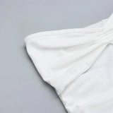 MQTIME  -  Summer European Style Tube Top High Waist A-Line Dress New Sexy Beach Vacation Solid Sleeveless Dresses Hollow Out Maxi Dress