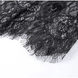 MQTIME  -  Elegant Tube Top Lace Long Skirts Sets Women Strapless Sleeveless Slim Tops See Through Skirt 2025 Summer Chic Lady Party Outfit