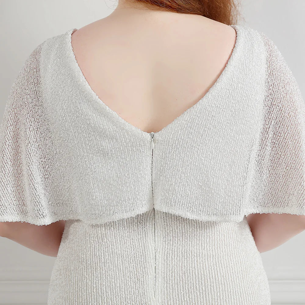 MQTIME  -  Sequins Maternity Photography Long Dresses Stretchy Pregnant Woman Party Dress For Photo Shoot