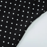 MQTIME  -  Women's French Style Polka Dot Printing Sexy V-neck Camisole Backless Loose Dress Sleeveless Summer Party Gowns