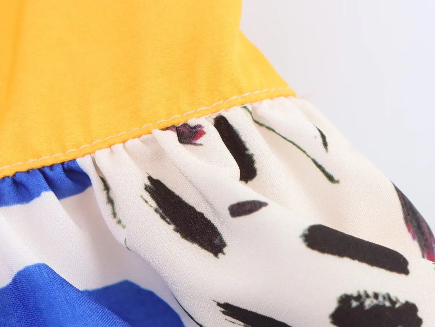 MQTIME  -  new summer women's casual fashion beach holiday style fruit print poplin backless suspender dress