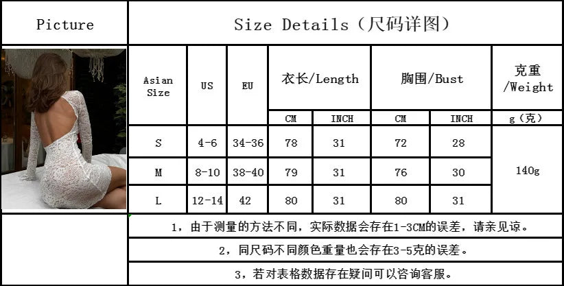 MQTIME  -  2025 Sexy Lace Hollow Out Sexy Mini Dress Women Elegant Flare Sleeve High Waist A-line Beach Cover Up See-through Dresses