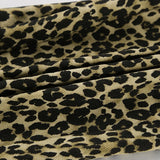 MQTIME  -  Women's Leopard Print High-Waisted Trousers - Button-Fly Wide Leg Pants with Belt Loops, Retro Fall Winter Street Style