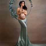 MQTIME  -  New Maternity Photography Sexy Chain Body Shoulder Necklace Rhinestone Props for Pregnant Women Photographer Accessories