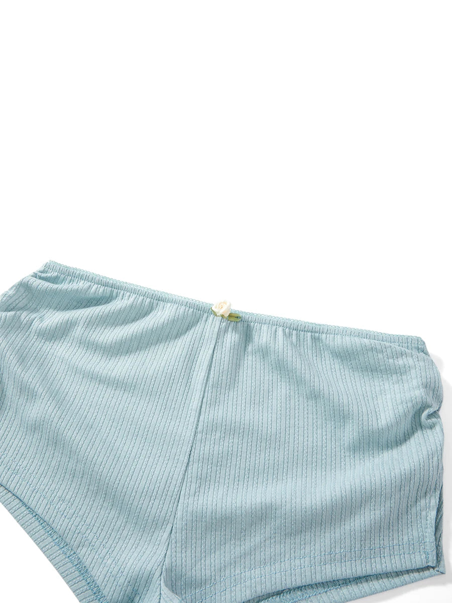 MQTIME  -  Women‘s Y2K Cute Micro Pajama Shorts Soft Side Slit Ruched Elastic Low Rise Stretch Sleep Pj Bottoms Sleep Loungewear