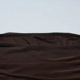 MQTIME  -  Women Sexy Strapless Mesh Patchwork Irregular Hem Party Long Dress Pleated Tight Backless Club Sleeveless Summer Vestidos