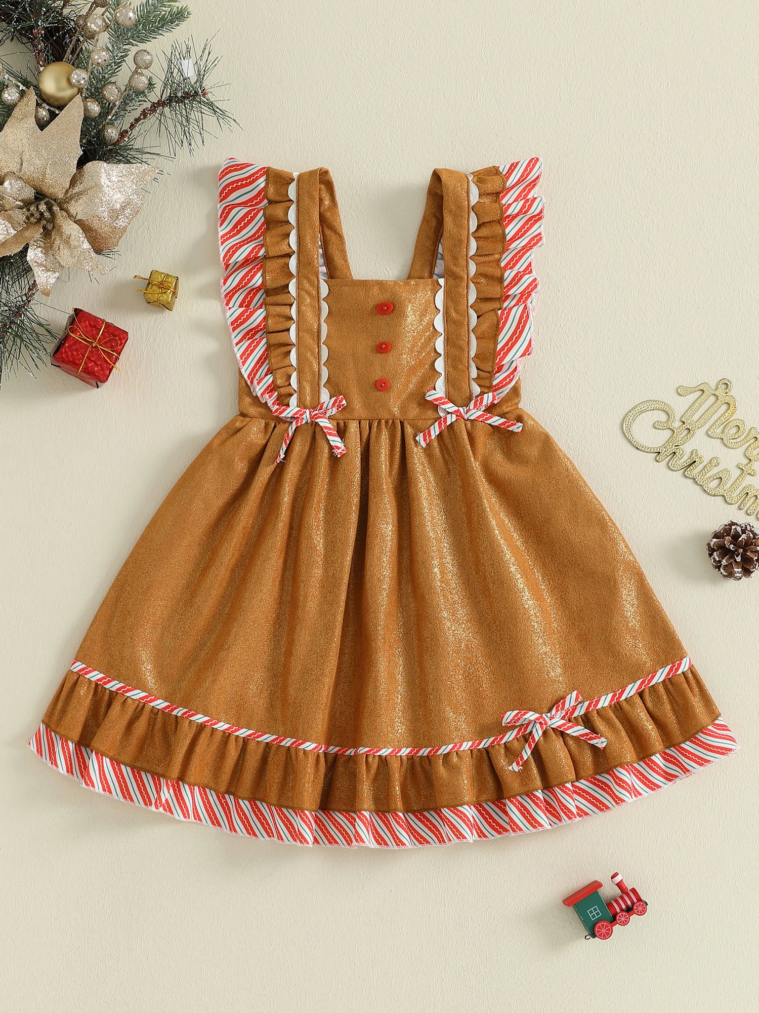 MQTIME  -  Cute Baby Boy Reindeer Print Romper Long Sleeve Round Neck Jumpsuit for Holiday Celebration and Family Photoshoot