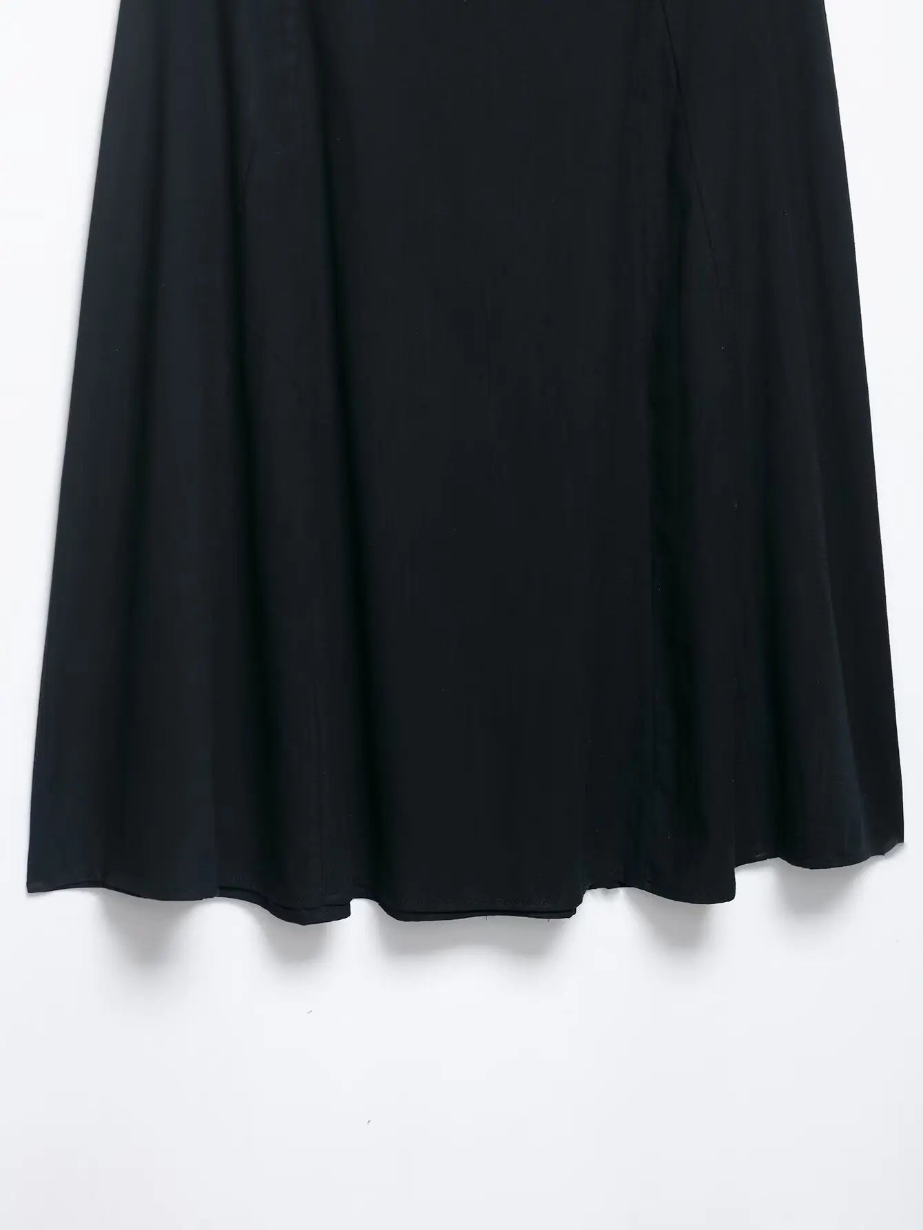 MQTIME  -  summer women's clothing casual simple versatile matching belt high waist loose mid-length skirt