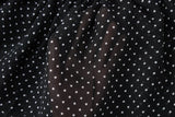 MQTIME  -  New Fashionable Polo Collar Patchwork Dot Mini Dress For Women Patchwork See-Through Elegant Party Dress Women's Autumn Dress