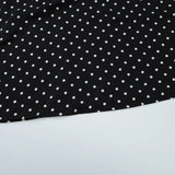 MQTIME  -  Women's French Style Polka Dot Printing Sexy V-neck Camisole Backless Loose Dress Sleeveless Summer Party Gowns