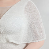 MQTIME  -  Sequins Maternity Photography Long Dresses Stretchy Pregnant Woman Party Dress For Photo Shoot