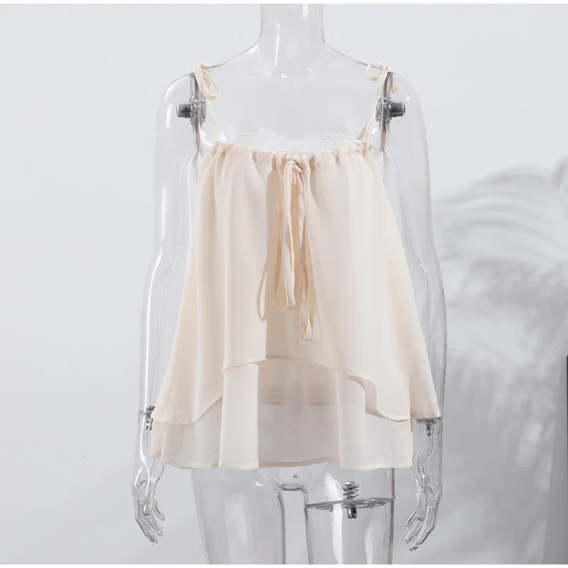 MQTIME  -  Retro Loose Print Pants Women Casual High Waist Long Lantern Female Trousers 2025 Summer Autumn Street See Through Pants Lady