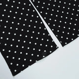 MQTIME  -  Women's French Style Polka Dot Printing Sexy V-neck Camisole Backless Loose Dress Sleeveless Summer Party Gowns