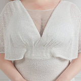 MQTIME  -  Sequins Maternity Photography Long Dresses Stretchy Pregnant Woman Party Dress For Photo Shoot