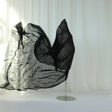 MQTIME  -   Maternity Photography Prop Studio Accessory Sheer Chiffon Fabric for Simple yet Elegant Pregnancy Tulle Simple Modeling Fabric