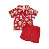 MQTIME  -  3Pcs Baby Girl Christmas Clothes Long Sleeve Reindeer Print Top Pants Headband Set Toddler Xmas Outfits Winter Wear