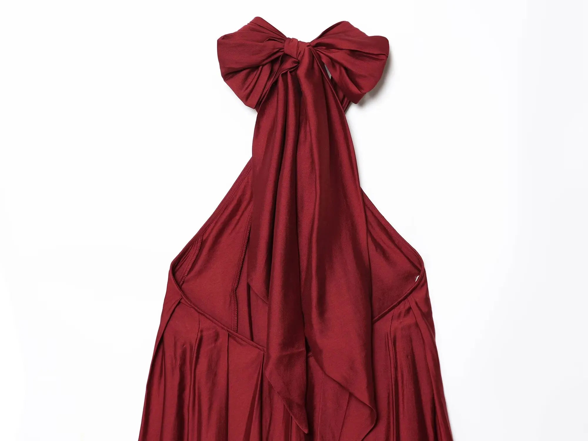 MQTIME  -  summer women's casual simple design sexy backless sleeveless halter neck long fashion dress