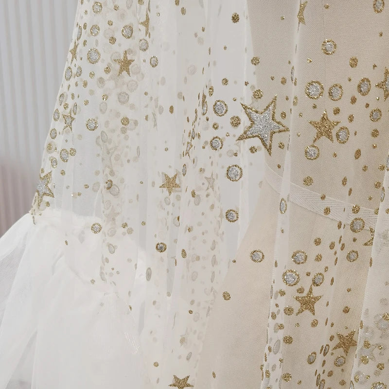 MQTIME  -  Sexy Lace Pregnant Women's Dress Round Neck Perspective Mesh Personalized Fashion Comfortable Maternity Photography Clothing