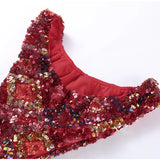 MQTIME  -  Sexy Sequin Bikini Skirt Sets Women Halter Backless Sleeveless Bikinis Lace Up Slim Mini Skirts Set 2025 Summer Lady Beach Suits