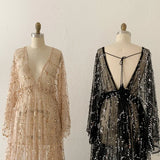 MQTIME  -  Sexy Sequin Maternity Photography Long Dress Lace Perspective Pregnancy Dress Photo Shoot Gown Baby Shower Dress