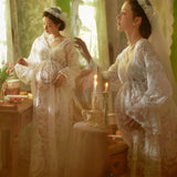 MQTIME  -   Fation Women Photography Props Maternity Dresses Lace Perspective Pregnancy Pregant Dress Studio Photoshoot Photo Clothes