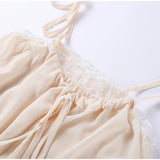 MQTIME  -  Retro Loose Print Pants Women Casual High Waist Long Lantern Female Trousers 2025 Summer Autumn Street See Through Pants Lady