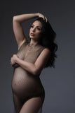 MQTIME  -  Sexy Elegant Transparent Maternity Photography Dresses Bodysuit Pregnancy Dress Pregnant Photographer Shoot Prop Accessories