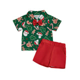 MQTIME  -  3Pcs Baby Girl Christmas Clothes Long Sleeve Reindeer Print Top Pants Headband Set Toddler Xmas Outfits Winter Wear