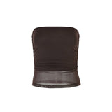 MQTIME  -  Women's Summer Strapless Bandeau Tops Stylish Solid Color Sheer See-Through Slim Fit Ruched Backless Crop Tube Vest