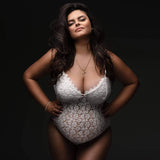 MQTIME -  Sexy Maternity Bodysuit Pregnant Photo Shoot Stretch Camisole Shirt Photography Clothes For Pregnancy Woman Basic Tops
