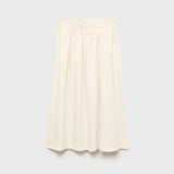 MQTIME  -  Casual Solid Vest Pleated Skirt Set Women Sleeveless Button Patchwork Tops A-line Skirts Sets Female 2025 Summer Beach Lady Suit