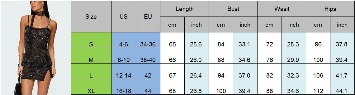 MQTIME  -  Women Summer Flower Sequins Embroidery Ruffles Square Neck Sleeveless Bodycon High Split Short Cami Dress with Scarf