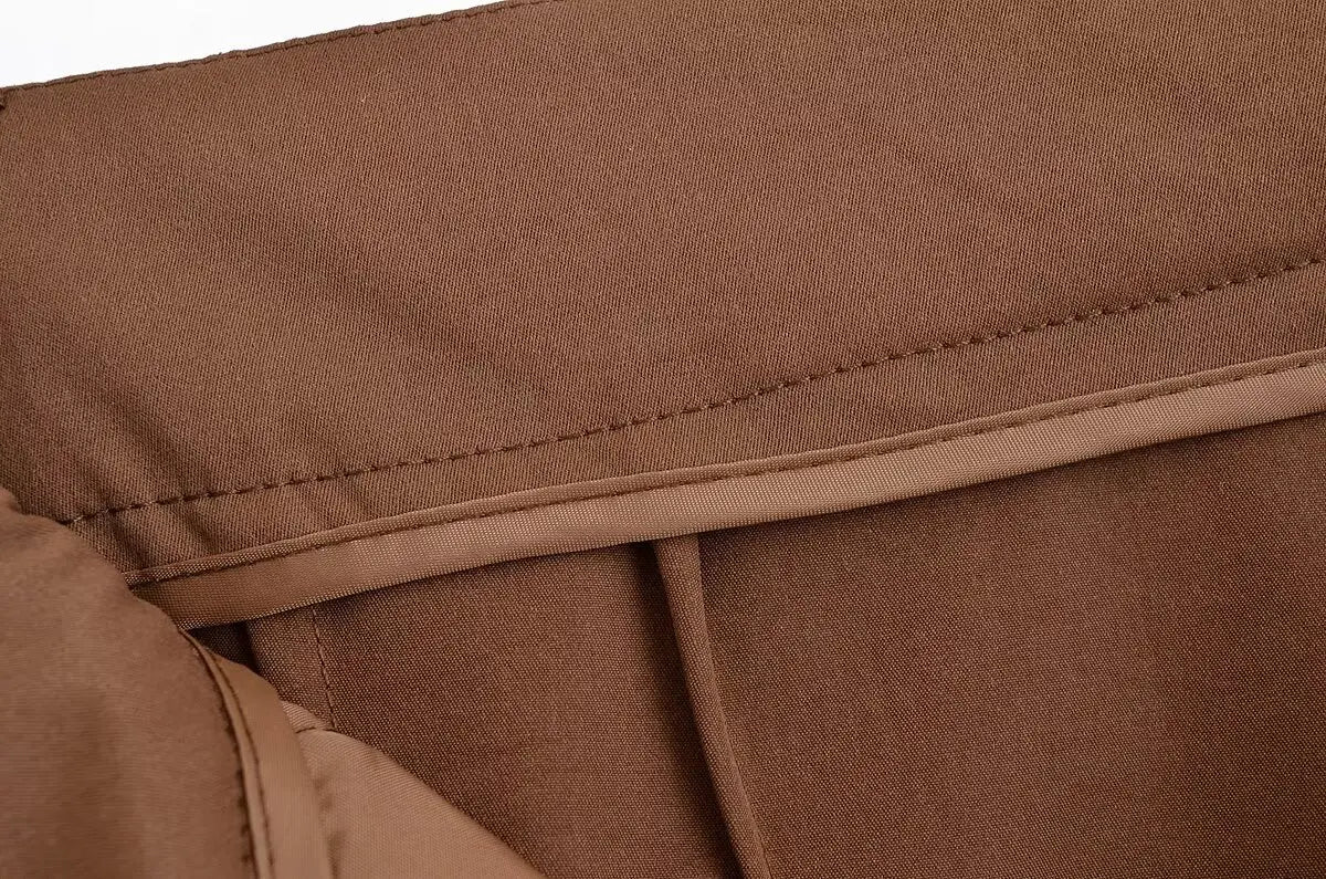 MQTIME  -  summer women's clothing casual versatile fashion with belt temperament loose mid-waist pleated casual shorts