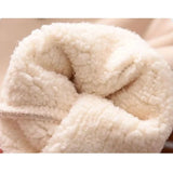 MQTIME  -  Winter Kids Thick Padded Sweatshirt Clothes Autumn Boys Girls Lamb's Wool Hoodies Big Children Plus Velvet Warm Pullover Tops