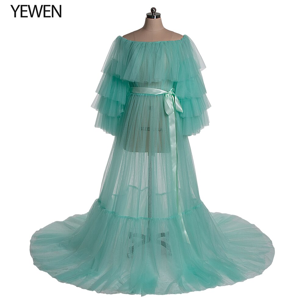 Mqtime Sexy Pink Long Maternity Photography Props Dresses Tulle Perspective Pregnancy Mesh Maxi Gown For Pregnant Women Photo Shooting