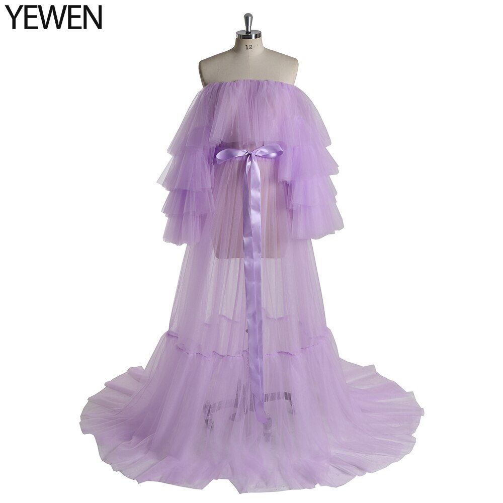 Mqtime Sexy Pink Long Maternity Photography Props Dresses Tulle Perspective Pregnancy Mesh Maxi Gown For Pregnant Women Photo Shooting