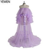 Mqtime Sexy Pink Long Maternity Photography Props Dresses Tulle Perspective Pregnancy Mesh Maxi Gown For Pregnant Women Photo Shooting
