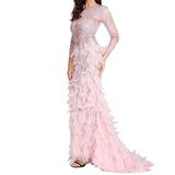 Mqtime Sexy Maternity Dress Rhinestone Tulle Patchwork Dress Mesh Feather Dress Baby Shower Dress Maternity Photography Clothing