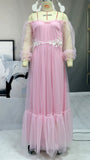 Mqtime Maternity Dresses For Baby Showers Sexy Long Tulle Pregnant Women Photography Shoot Party Wedding Pregnancy Maxi Gown Photo Prop