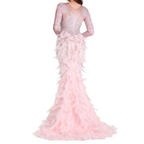 Mqtime Sexy Maternity Dress Rhinestone Tulle Patchwork Dress Mesh Feather Dress Baby Shower Dress Maternity Photography Clothing