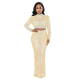 Mqtime 2pcs Maternity Photography Dress Set Sexy Perspective Mesh Nail Drill Dress Pregnant Woman Photo Shoot Clothes Daily Dress Suit