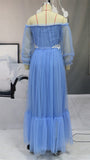 Mqtime Maternity Dresses For Baby Showers Sexy Long Tulle Pregnant Women Photography Shoot Party Wedding Pregnancy Maxi Gown Photo Prop