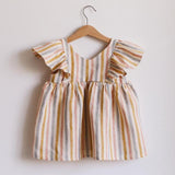 Baby Girl Dresses Summer Soft Cotton Linen Solid Color Newborn Baby Girl Clothes Cute Infant toddler Girls Clothing