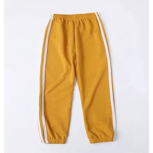 2021 Summer Pants for Girls Boys Children Long Trousers Sports Clothing Teenage Spring Casual Bottoms Autumn Leggings for Kids